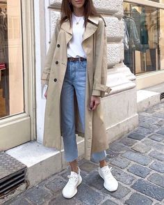 Trench coat spring style 