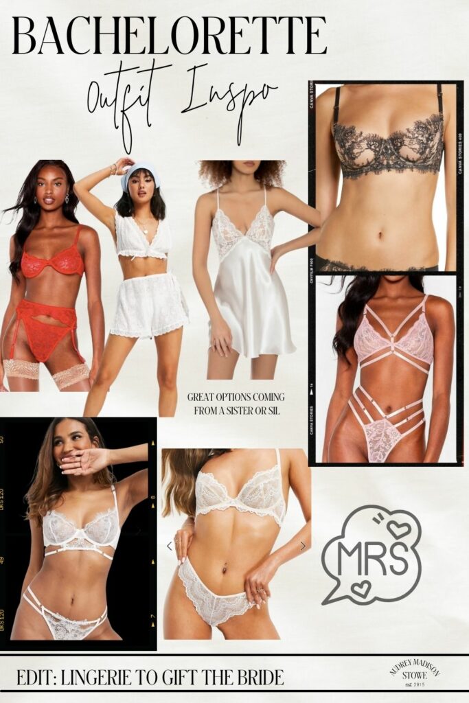 Bachelorette Lingerie | Lingerie Party for the Bride | ideas by Audrey Madison Stowe a Texas fashion blogger