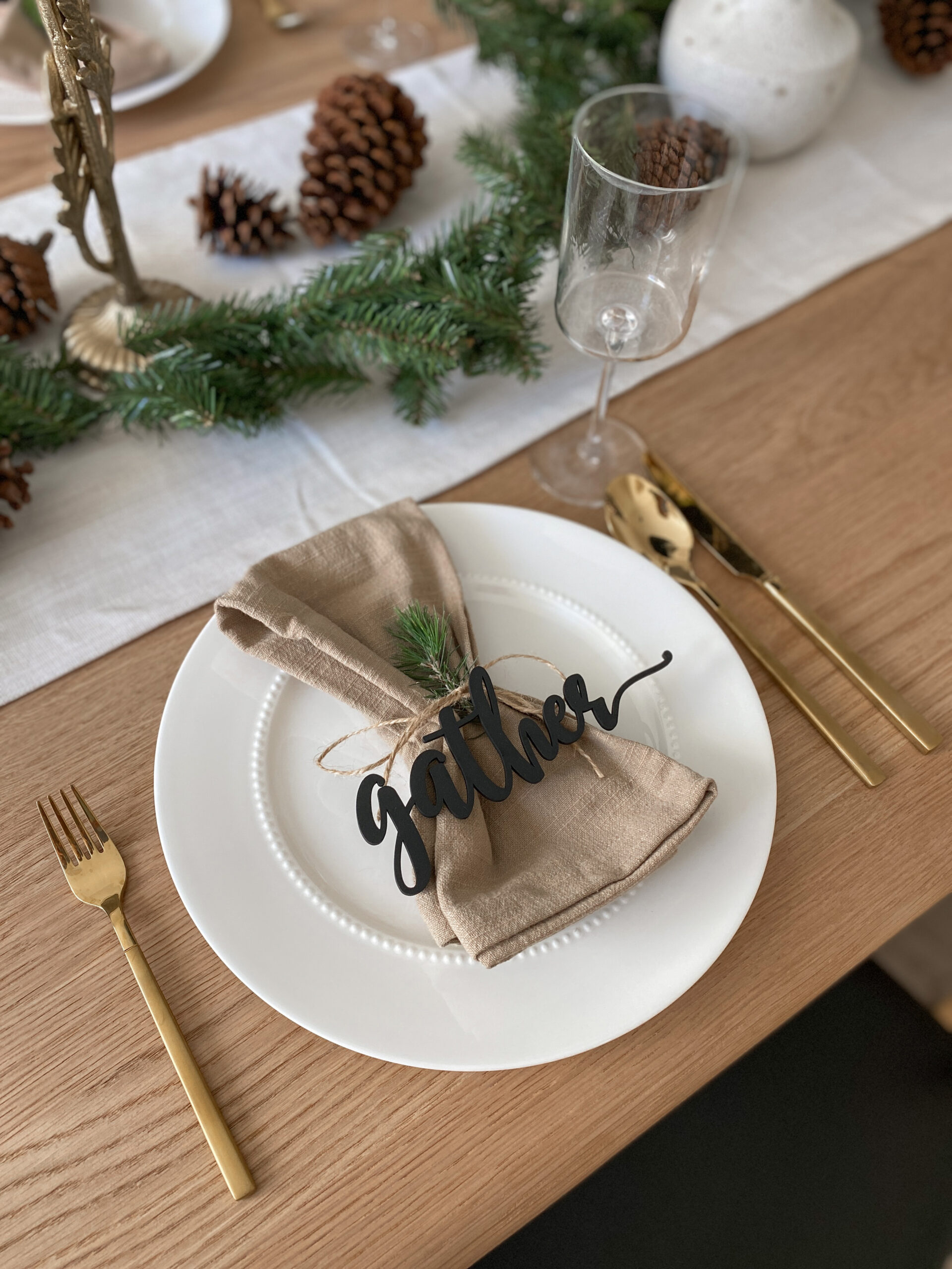 Thanksgiving and Holiday Tablescape | How To Dress Your Table This Season | Audrey Madison Stowe