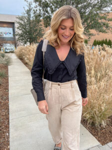 Neutral Workwear Outfit | Petal & pup style | Affordable winter fashion