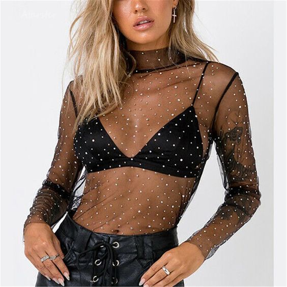 Mesh Top for Spring Spring Outfits 2022 | What to wear this spring | Audrey Madison Stowe