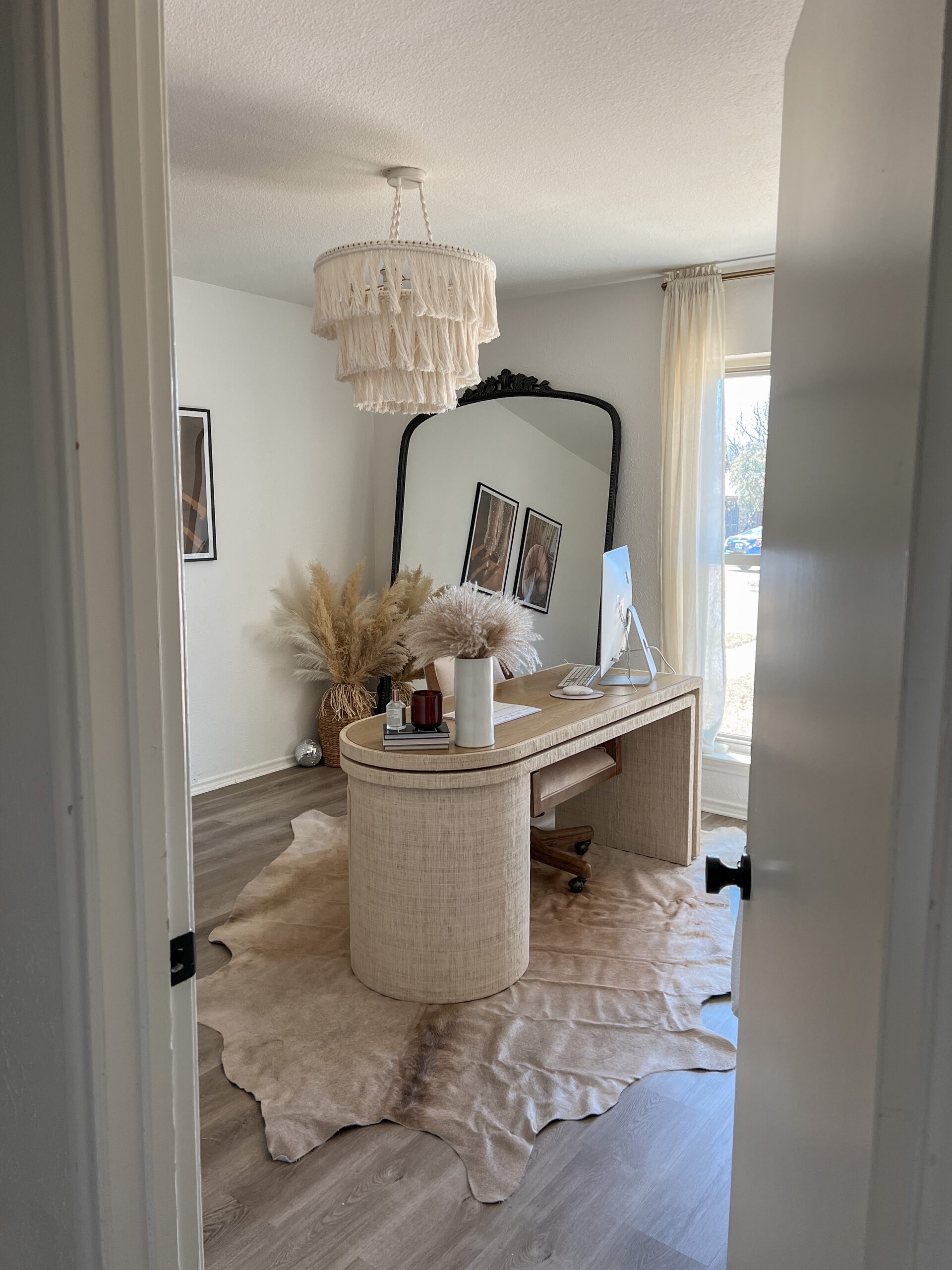 Home Office Studio Inspo | A Light Neutral Space - Audrey Madison Stowe a fashion and lifestyle blogger