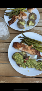 Dinner ideas | What I eat in a day | @audreymadstowe