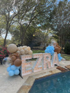 Baby Name Reveal at Baby Shower | Alpha-lit