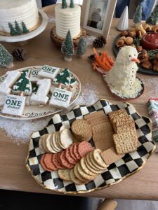 @audreymadstowe First Birthday Party Winter